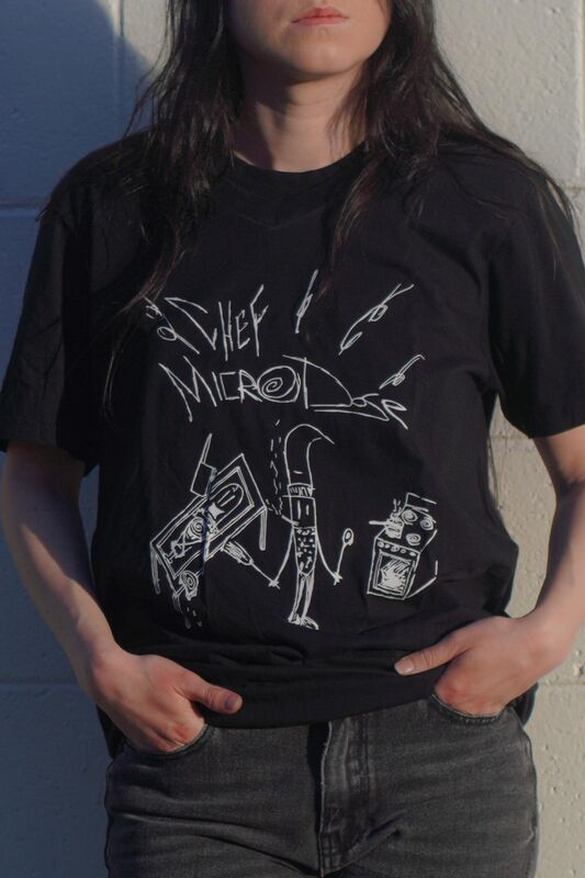 Chef Microdose Cookin'! Double-Sided T-Shirt